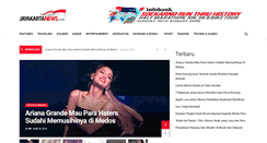 Desktop Screenshot of jayakartanews.com